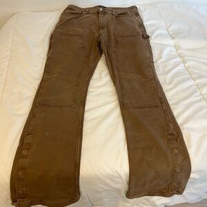 FashionNova Men’s Flared Carpenter Pants